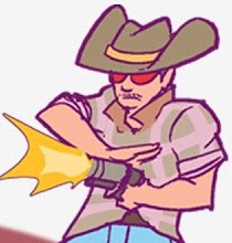 Smooth Jazz after firing his revolver