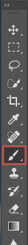Brush in Tool Bar
