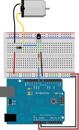 Motor Circuit Implementation