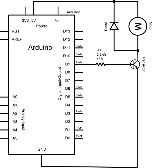 Motor Circuit Schematic